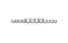 Load image into Gallery viewer, Silver Cubic Zirconia Tennis Bracelet
